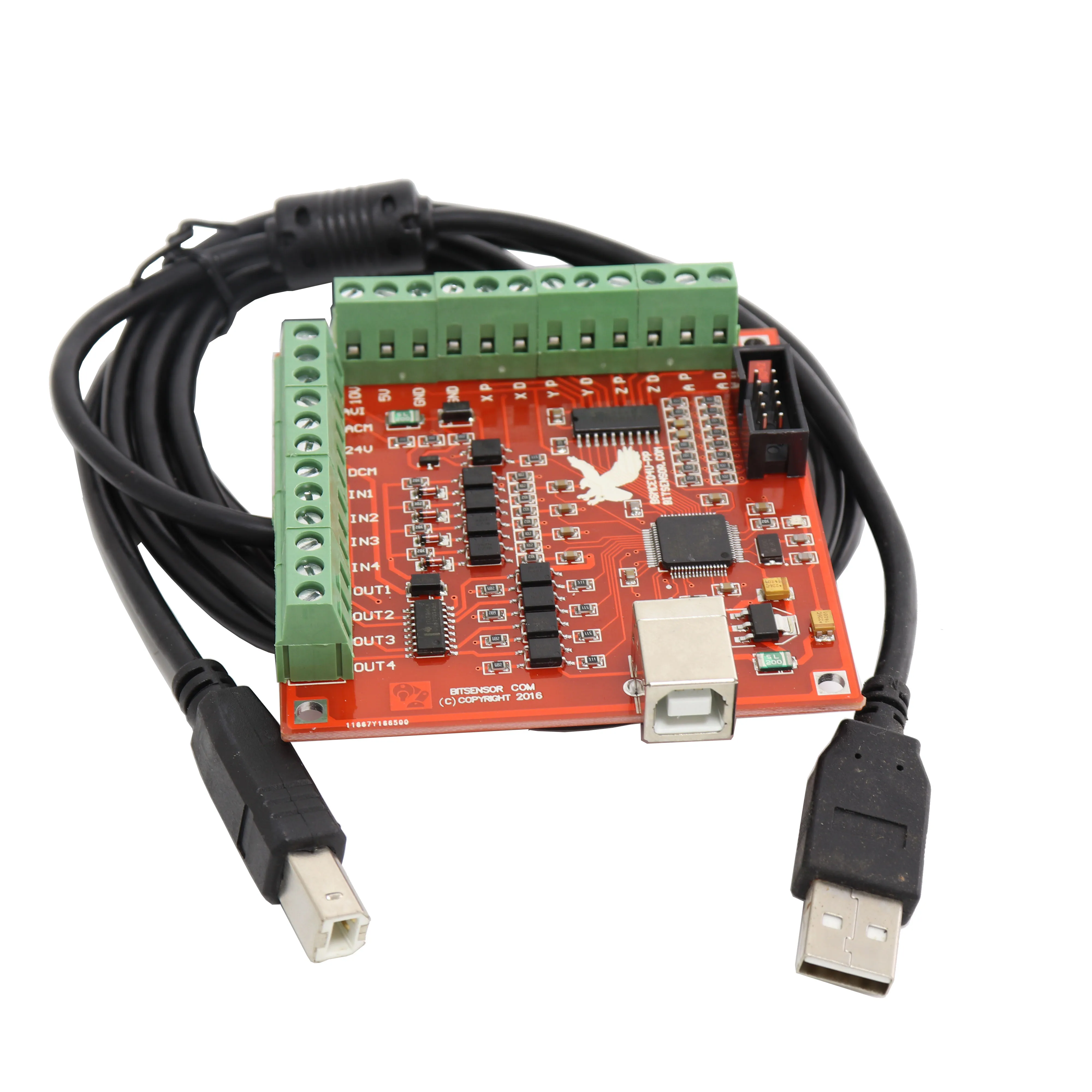 Бесплатная доставка ЧПУ USB SP MACH3 100 кГц коммутационная плата 3 оси Интерфейс