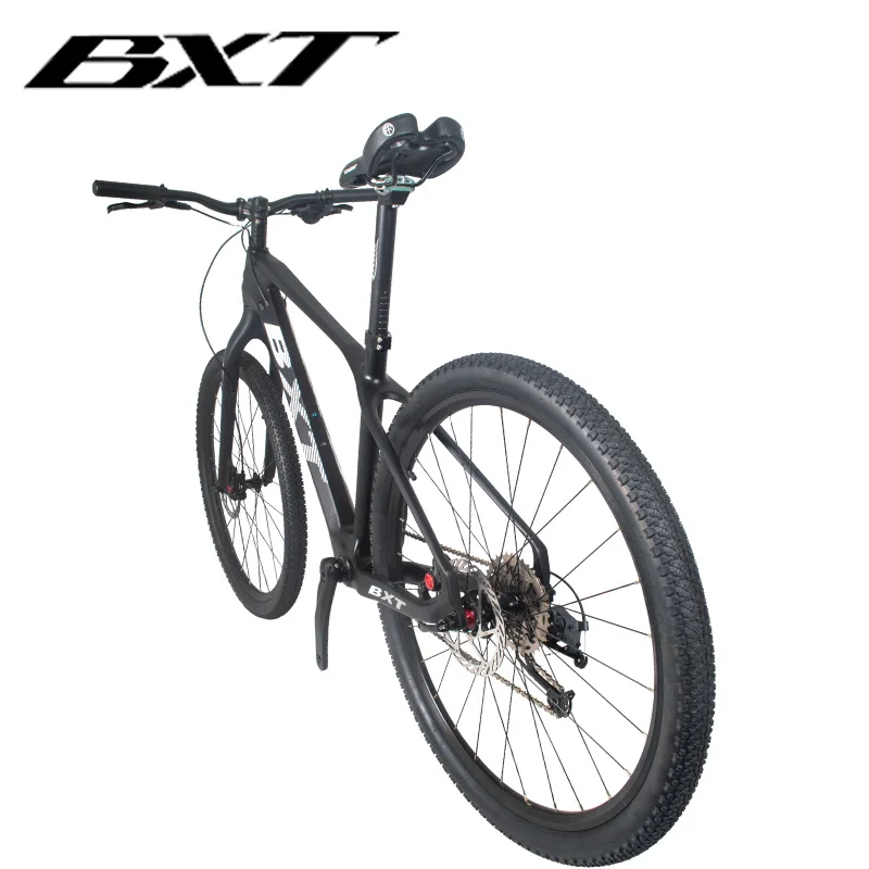BXT 27 5 дюймов углеродное волокно горный велосипед 1*11 скорость двойной дисковый