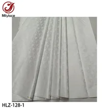 Высокое качество морская парча ткань хлопок галстук крашение Базен Riche 5 ярдов Африканский Базен Riche ткань HLZ-128