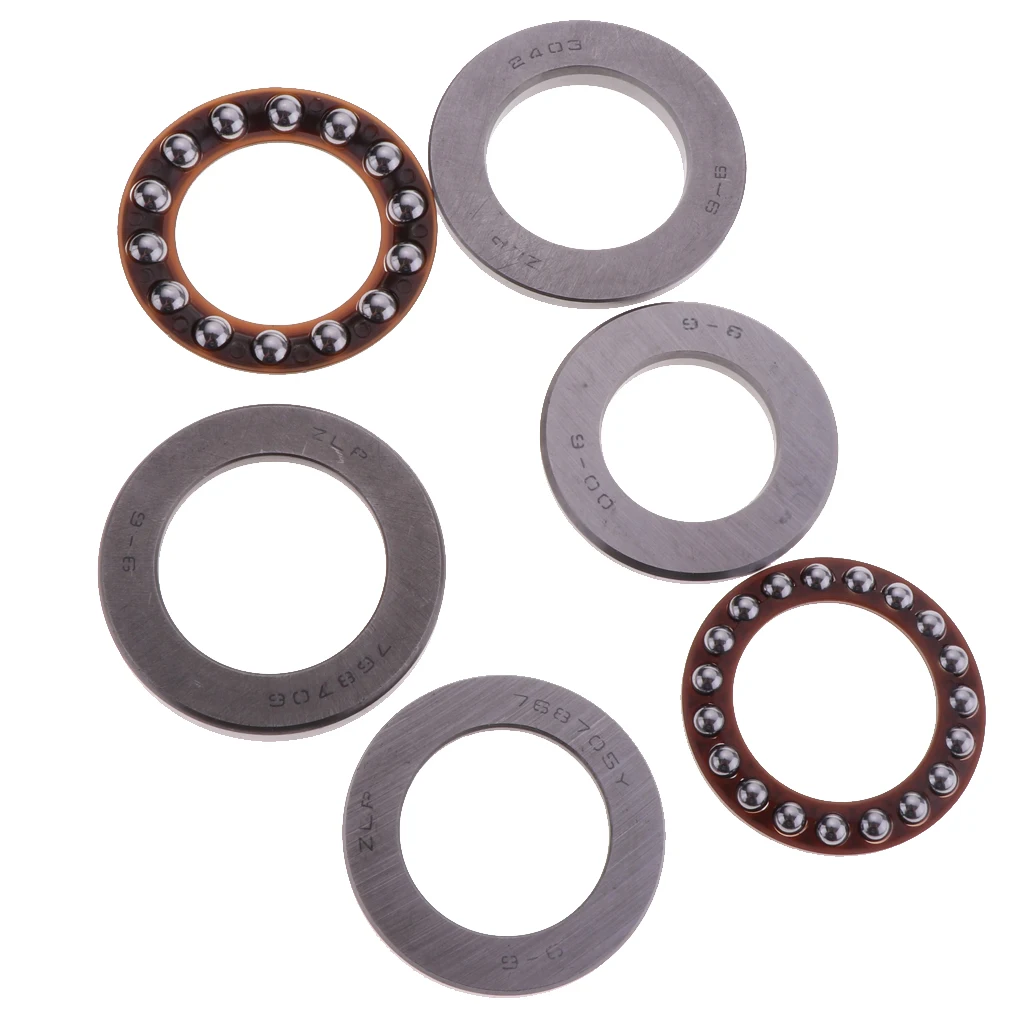 Steering Rod Bearing Ring Kit Set for Yamaha PW80 PY80 Dirt Pit Bike