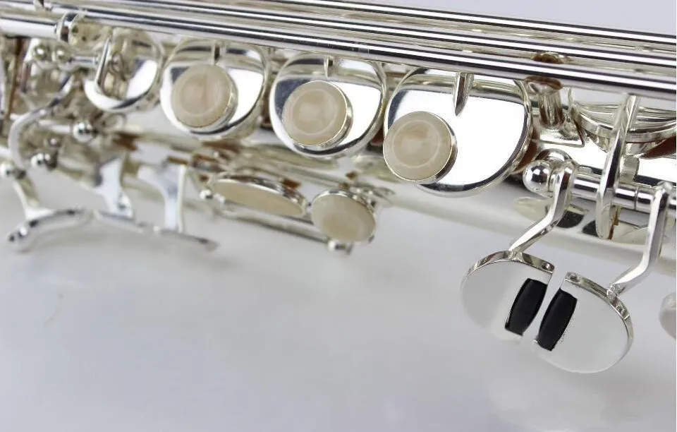 Высококачественный аналог саксофона сопрано с посеребренным покрытием B Sax