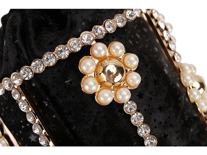 Роскошный Модный жемчужный цветок с бриллиантовым ковшом, дизайнерская женская сумка-тоут, сумка на плечо, сумки через плечо и сумки, женская сумка на цепочке