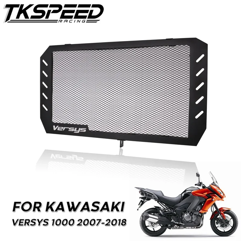Мотоцикл решетка радиатора защита для Kawasaki Versys 1000 2007 2008 2009 2010 2011 2012 2013 2014 2015 2016 2017