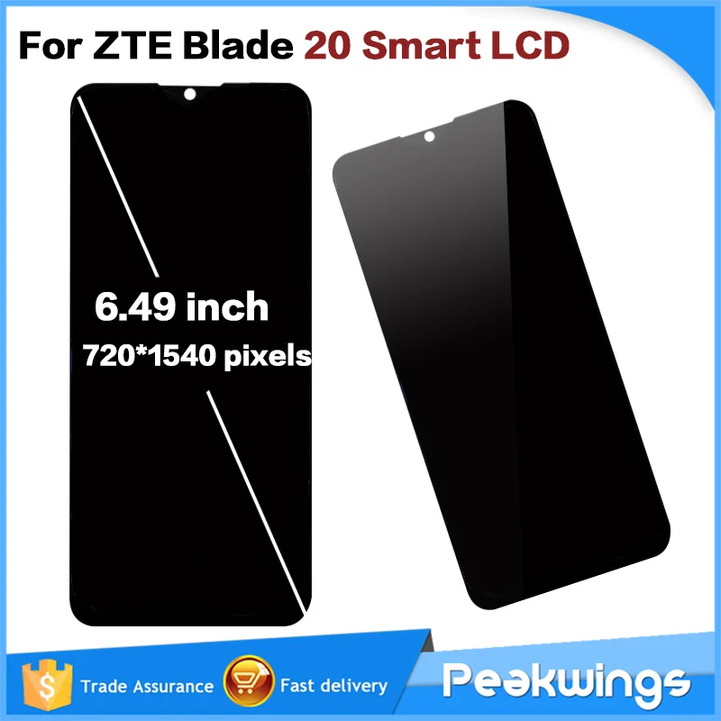 

AAA + 6.49" LCD For ZTE Blade 20 Smart LCD Display Touch Screen Assembly LCD For ZTE Blade 20 Smart LCD