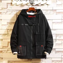 LXL12 PADEGAO осенние куртки с капюшоном Мужские повседневные пальто Весна хип хоп Уличная мужская куртка одноцветная куртка пальто 5XL