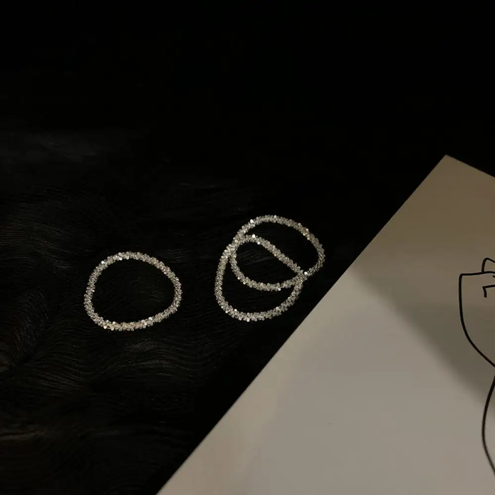 Sparkling Ring Simple Style Versatile Decorative Index Finger Ring Women Fashion Jewelry