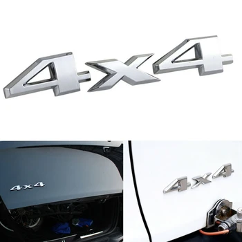 

For Dodge Ram 1500 2500 3500 4X4 Car emblem Decorative Exterior Trunk Fender Silver