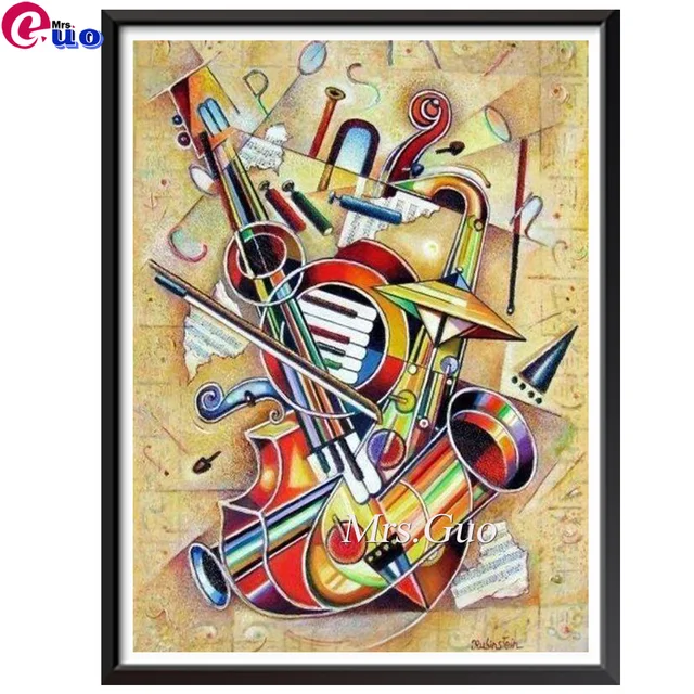 Trombone - 5D Diamond Painting 