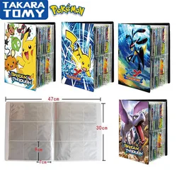 Album de cartes à jouer Pokémon de grande capacité, Collection de cartes à jouer Pokémon Pikachu, jouets, cadeaux de noël pour enfants, 432 