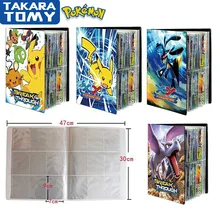 432 Large Capacity Card Album Book Pokemon Playing Card Collection Album PokƩmon Pikachu Card Toys Children's Christmas Gifts