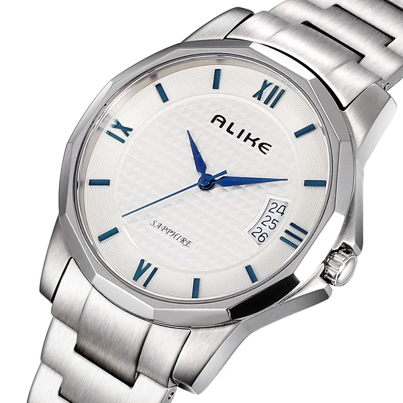 

2020 New Listing Luxury Fashion Men Quartz Watch Date Stainless Steel Men Business Watch Relogio Masculino Erkek Kol Saati
