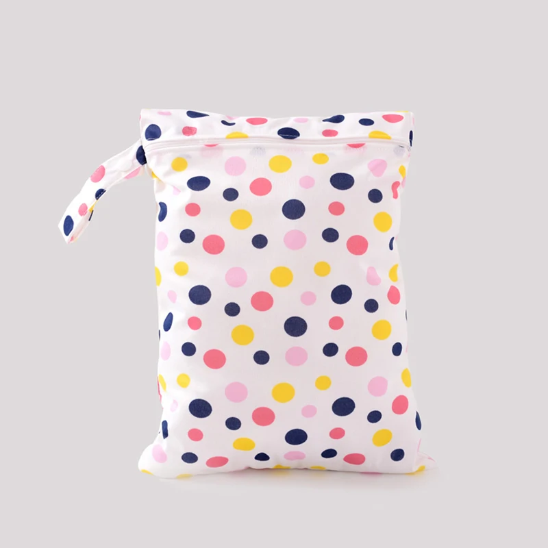 Waterproof Changing Wet Bag Baby Cloth Diapers Backpacks Organizer Pouch 30X40CM Diaper Bags Printed Single Pocket | Дом и сад