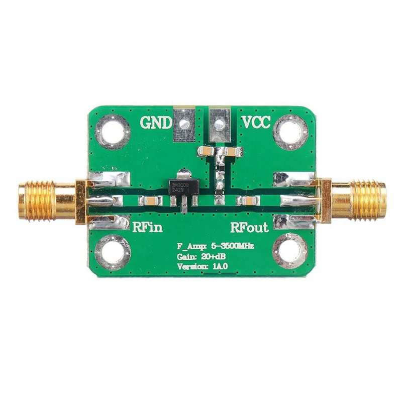 

5-3500MHz Gain 20DB RF Radio Frequency Broadband Signal Amplifier Board Low-Noise LNA Power Amp