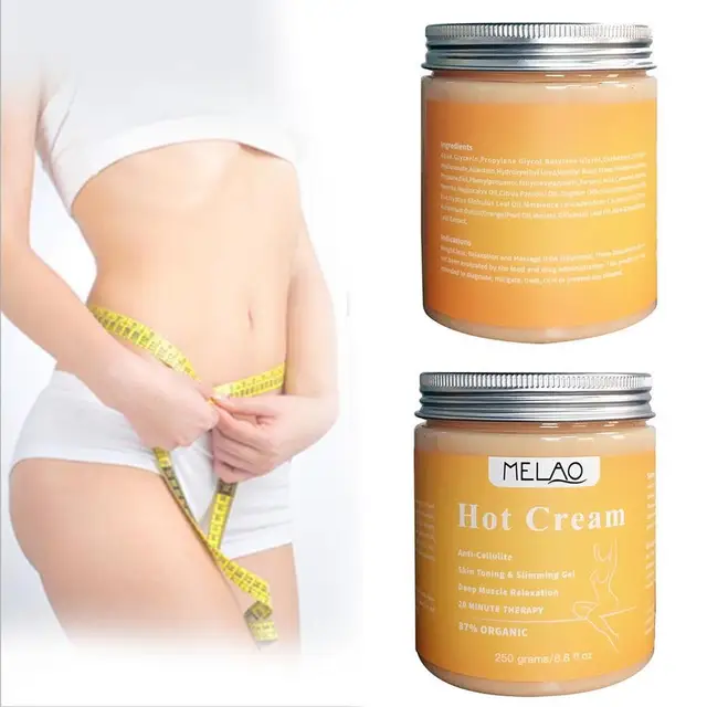250g Anti Cellulite Hot Cream Fat Burner Gel Slimming Massager Body HXT9939 Weight Loss Anti-Cellulite Cream Massage Hot Cr C1R7 1