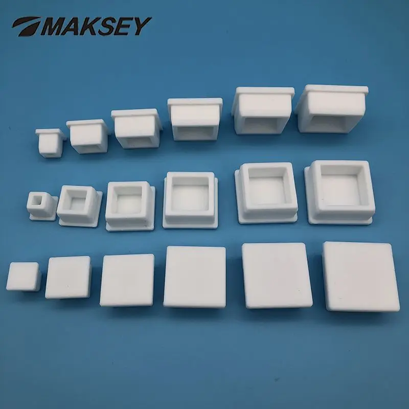 MAKSEY резиновые Квадратные защитные накладки на ножки стола стула стальные мебели