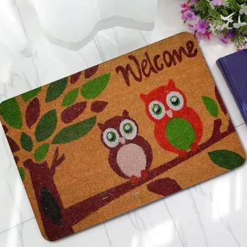 

Mat Doormat Floor Mat Non-Slip Indoor Outdoor Mat Front Door Dirt Trapper Rug Decorative Doormat Printed Rubber Back