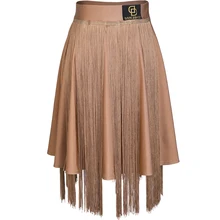 Латинское танцевальное платье для выступлений Liusulan полудлина юбки платье для тренировок Детские платья для девочек