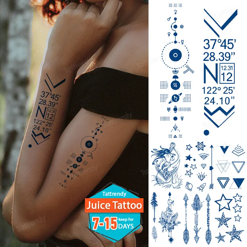 Натуральный Фруктовый гель для татуировки juice ink стойкая временная татуировка