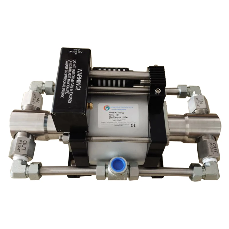 Free shipping Wellness Model AT16 CO2 50 120 Bar High flow pneumatic