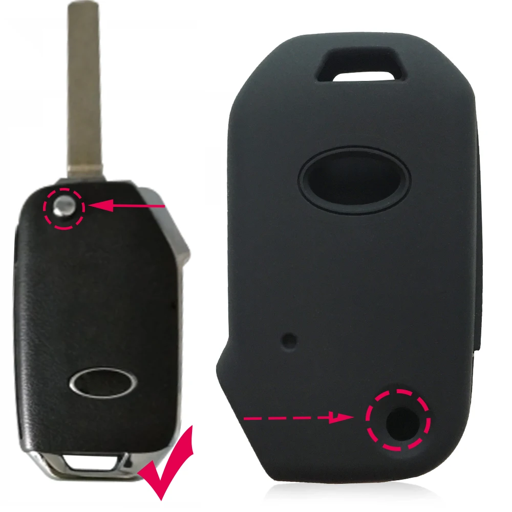 Car Key Case for Kia Sportage Ceed Soul Niro EV Telluride Sorento 4 Cerato Soul 3 Seltos Proceed K5 Cover Key Holder key case key case cover