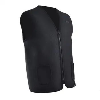 

Men Women Outdoor USB Infrared Heating Vest Jacket Winter Flexible Electric Thermal Clothing Waistcoat For Sports Hiking