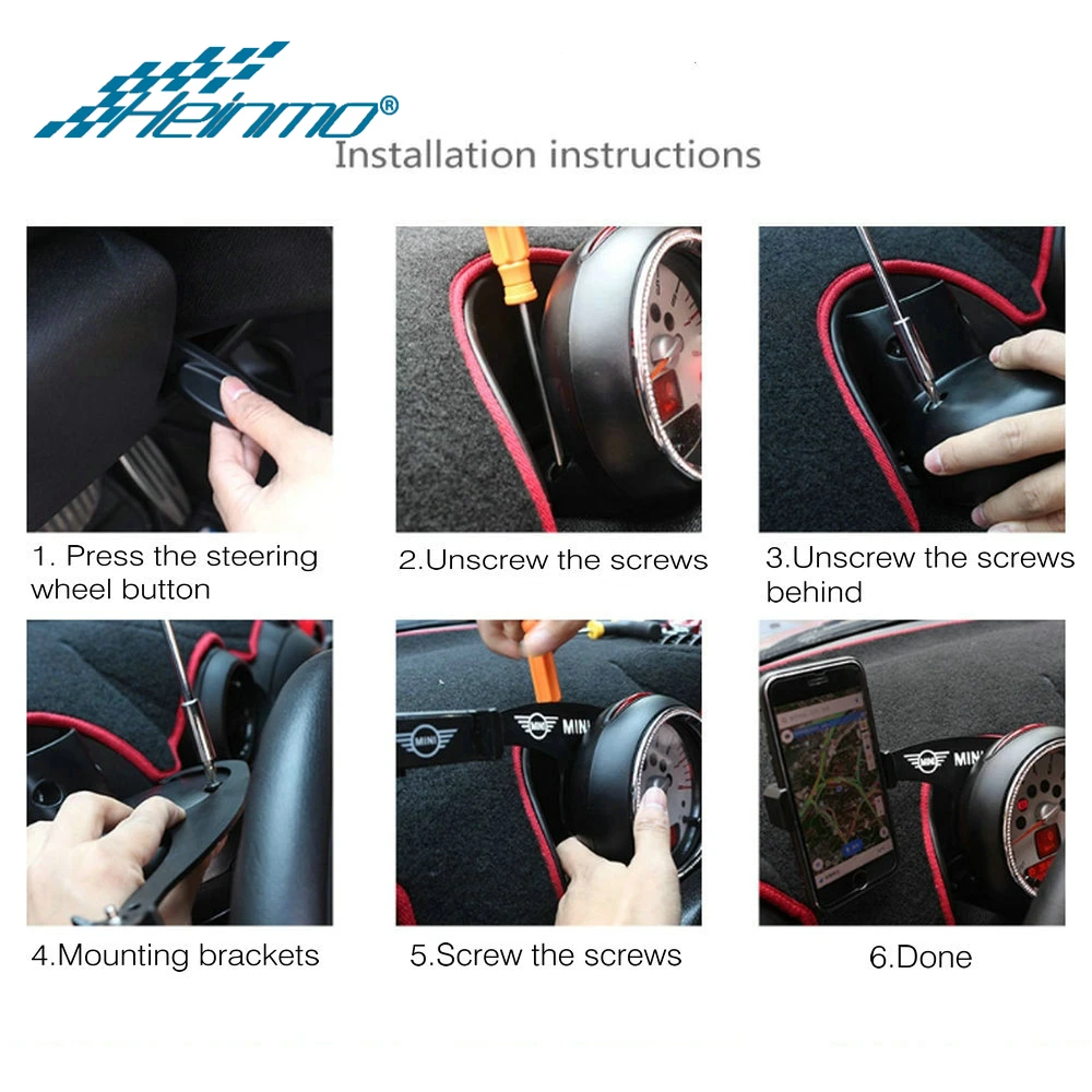 Автомобильный держатель для телефона MINI Cooper R56 R57 R55 R60 R61 подставка GPS Country Man Clubman F55