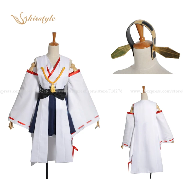 

Kisstyle Fashion Anime Kantai Collection Kancolle Fleet Girls Battleship Kong Cosplay Costume,Customized Accepted