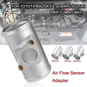 

63 70 76mm Car Air Flow Sensor Adapter Auto Air Intake Part Air Flow Sensor Mount for Toyota Subaru Mazda 3 6 Suzuki SWIFT JIMNY
