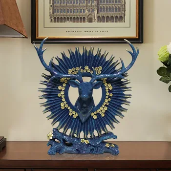 

Creative Reindeer Decoration Living Room Porch Tv Cabinet Decoration Decoration New House Relocation Gifts