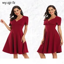 Короткие вечерние платья CD 1760 # бордовое темно синее черно