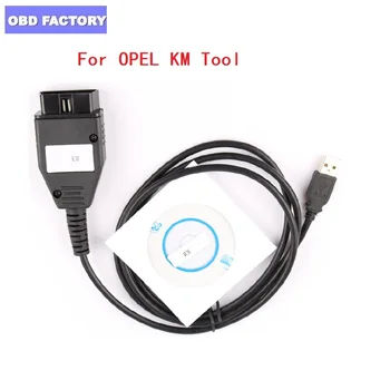 

10Pcs/Lot Newest KM Tool for OPEL EDC 16 Mileage Programmer Car Diagnostic Cables and Connectors