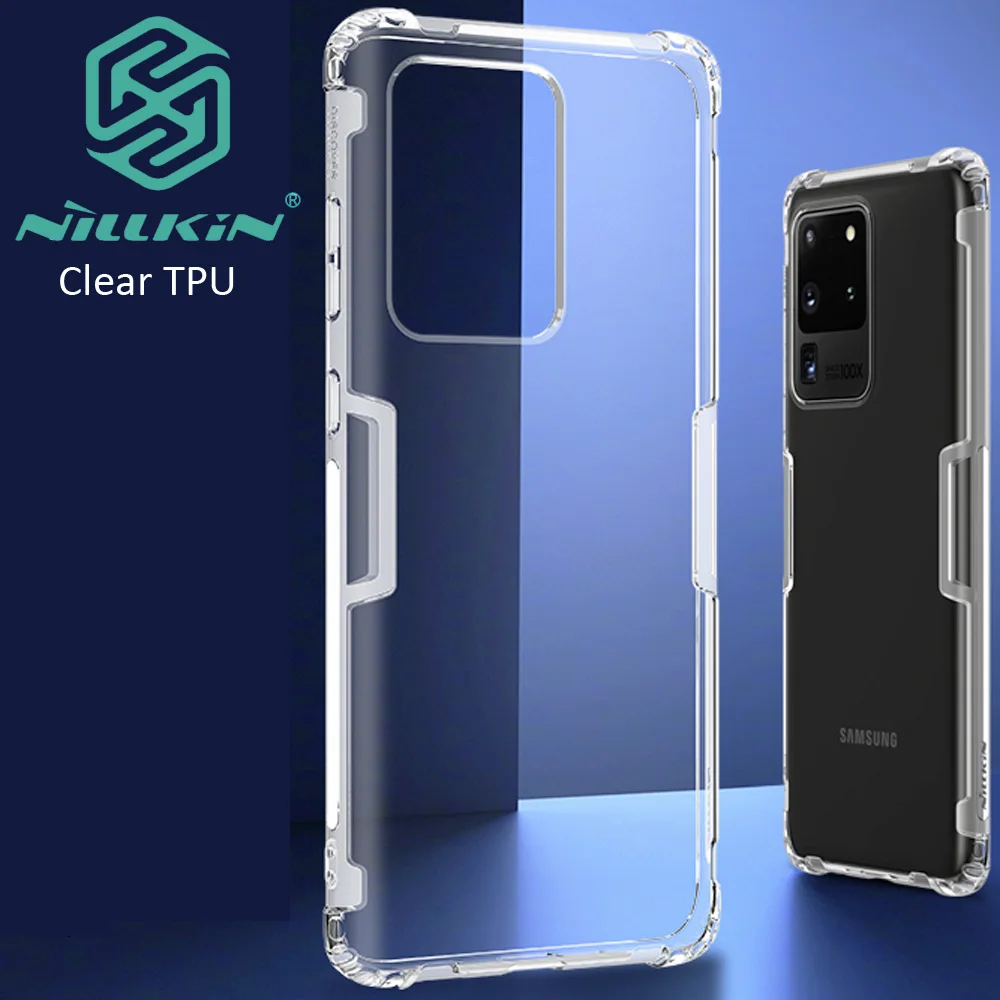 Прозрачный чехол Nillkin из ТПУ для Samsung Galaxy S20 Ultra Plus с подушкой безопасности |