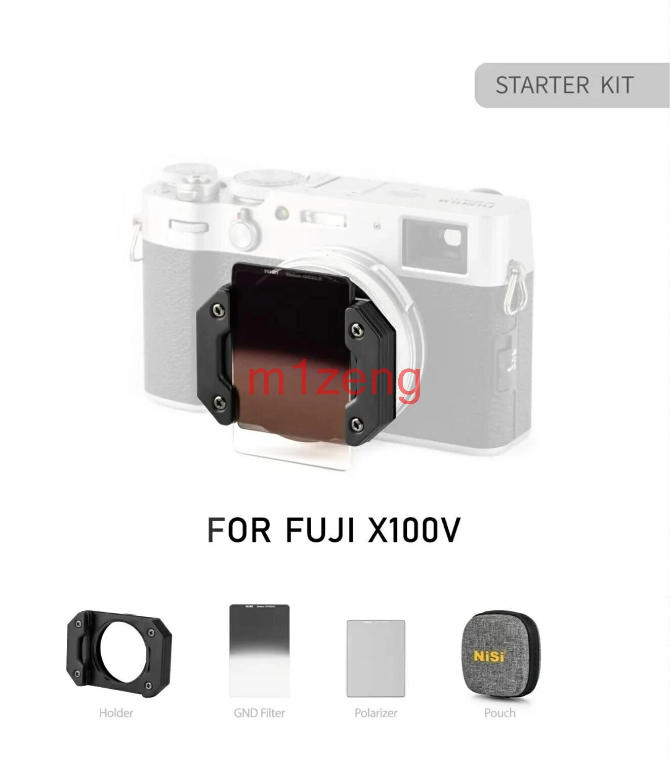 

Квадратный фильтр объектива X100V (держатель, gnd8, cpl, nd8, сумка, натуральный ночной фильтр) для камеры fujifilm X100, X100F, X100S, X100T