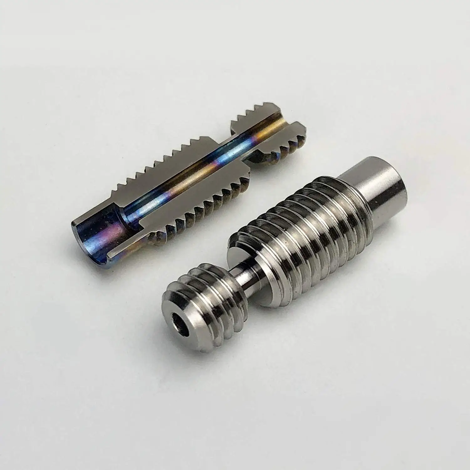 Funssor 2pcs V2.0 1.75mm Titanium V6 heat break All-Metal hotend titanium throat for PEEK PETG high temperature filament | Компьютеры и