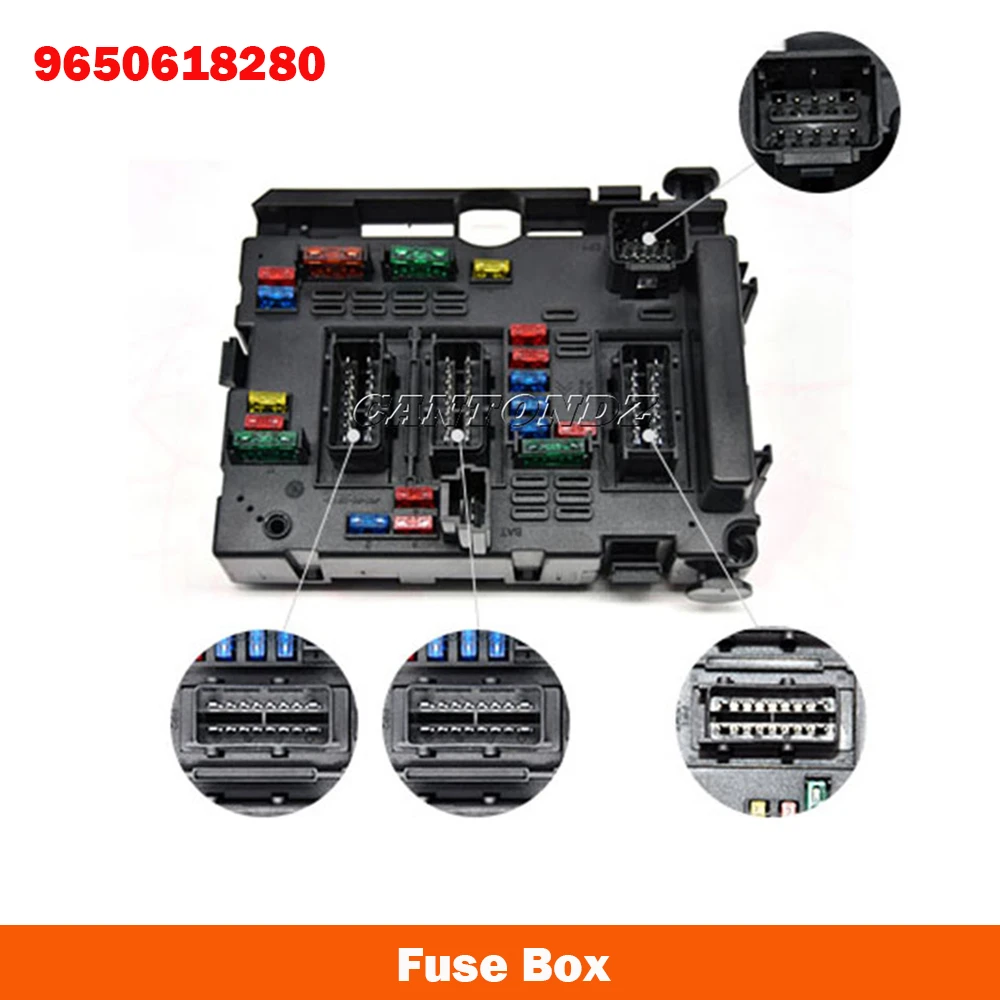 Citroën C3 Boite A Fusible C3 2006 Ensemble De Boîte À Fusibles, Relais Pour Citroën C3 C5 C8 Xsara Picasso  Peugeot 206 Cabrio 307 Cabrio 406 Coupé 807 9657608580 - Fusibles -  AliExpress