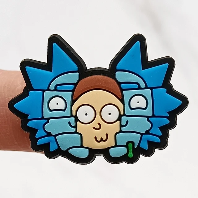 Dropshipping 1Pcs Cartoon PVC Shoe Charms Sandal Accessories Diy Fantasy Adventure Shoe Buckle Decoration Jibz For Croc Charms M