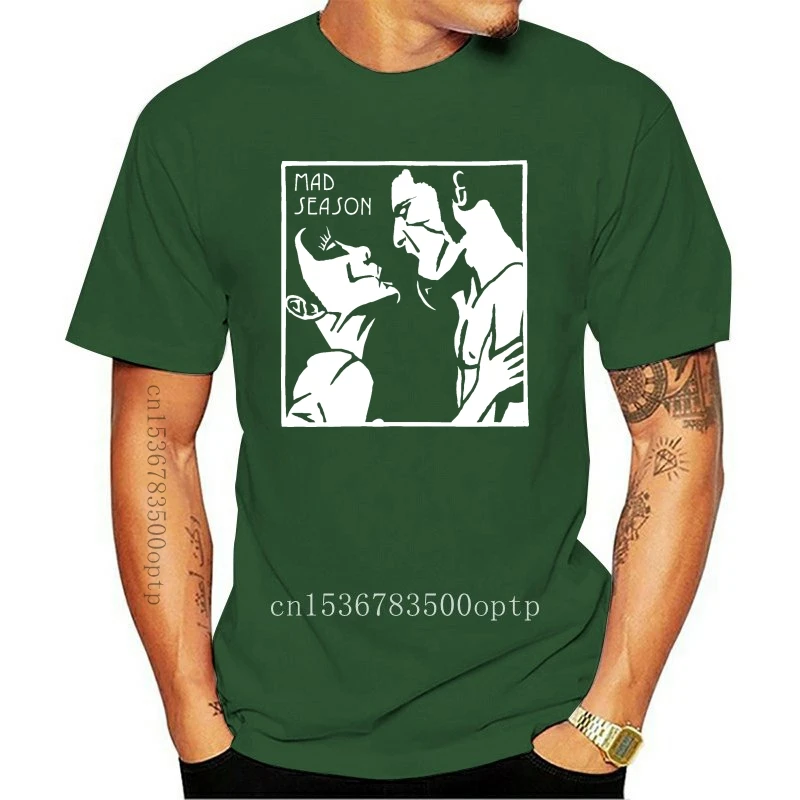 New Mad Season tee shirt T shirt short sleeve screen print|T-Shirts| AliExpress