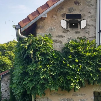 

2019 New Solar Street Light No Power Outlet Required Automatic Brightness Adjustment 2200 MAh Large Capacity Battery