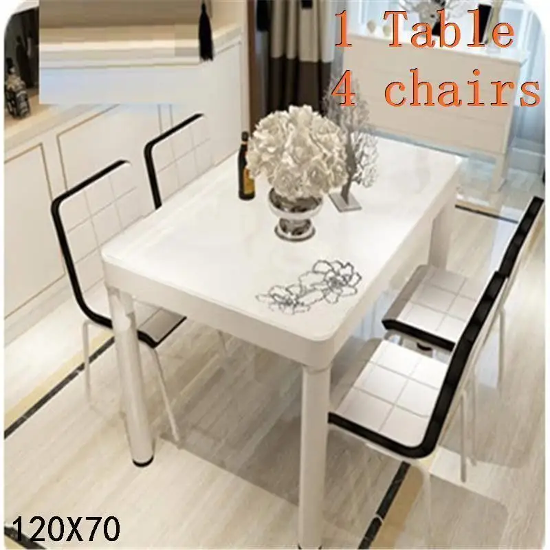 Mueble Tafel Pliante Yemek Masasi Meja Makan Dinning Set De Salle A Manger Moderne Bureau Desk Mesa Comedor Dining Room Table