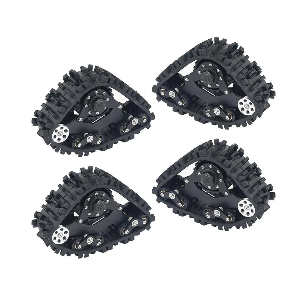 

4PCS TRX4 Tracks Wheel Sandmobile Conversion Snow Tire for Traxxas TRX-4 1/10 RC Crawler Car