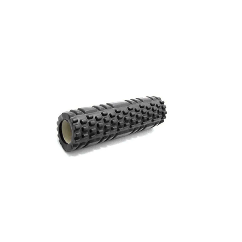 Черный Hollow Yoga Column Foam Roller Exercise Muscle Relaxation Yoga Block Pilates Fitness Foam Roller Gym Massage Foam Roller Block - Цвет: Черный