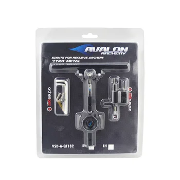 

Metal Recurve Bow Sight Black 15.5*14.5*2cm Light-weight Tool Adjustable