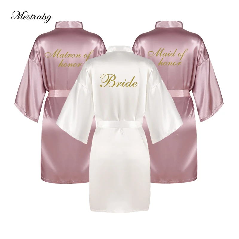 bride squad dressing gown