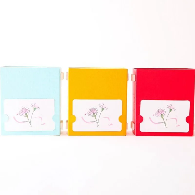 

3pcs new flower greeting card hollow paper carving three-dimensional greeting cards bless small custom creative love carnation