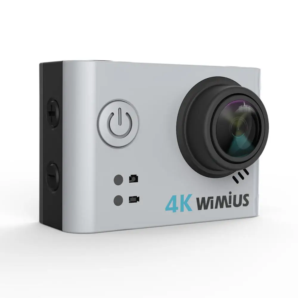White Wimius SO33 Спортивная DV 4k 30fps камера HD уличная экшн-камера 30 метров Водонепроницаемая камера - Цвет: White