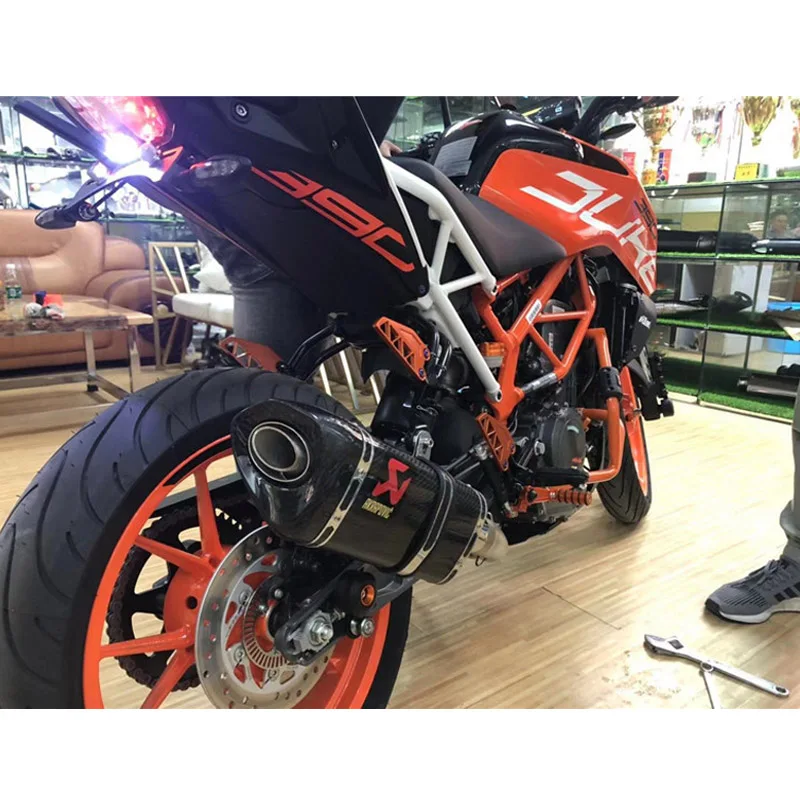 Мотоцикл Yoshimura выхлопная полная система Escape модифицированный глушитель Соединительная труба для KTM DUKE 125 250 390 RC390