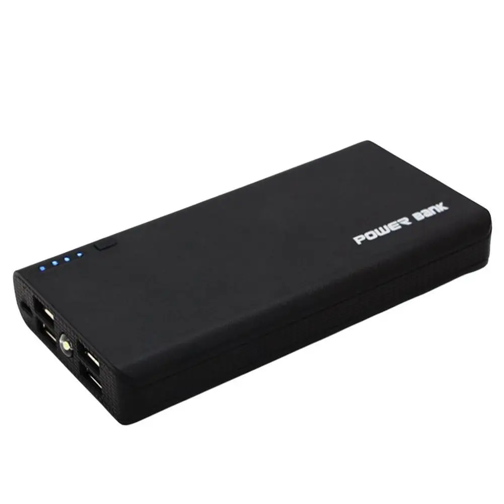 4USB светодиодный Чехол DIY power Bank Kit 6x18650 чехол для зарядного устройства телефона |