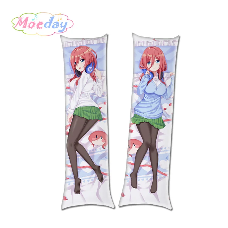 Quintestinal Quintuplets аниме персонажи Nakano Miku Nino Itsuki Yotsuba Sister Подушка «Dakimakura» чехлы