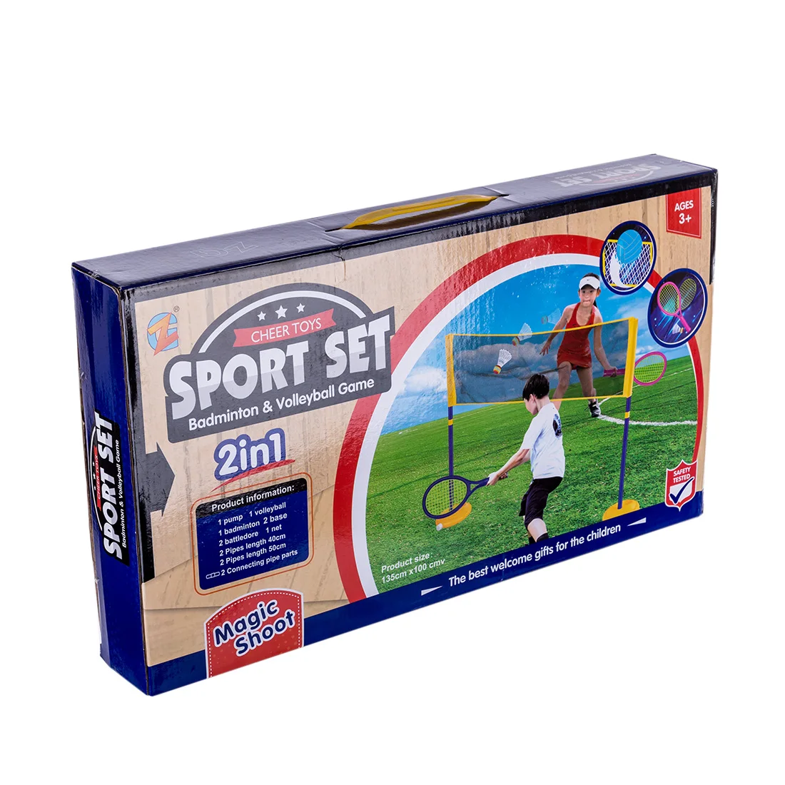 Stonebanks Badminton Tennis Balls Set Kids Parent-Child Educational Game Toy
