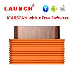 Оригинал 2018 Запуск ICARSCAN диагностический инструмент Wi-Fi для IOS Android встроенный Bluetooth тесто, чем X431 IDIAG Easydiag